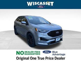 certified 2022 ford edge st line