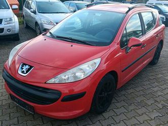 peugeot 207 sw 1.4 liter benzin euro 4 klimaanlage tüv