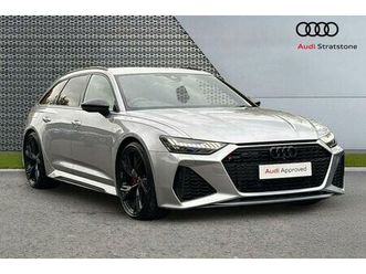 2022 audi rs6 avant 4.0 tfsi carbon black
