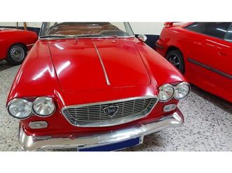 1965 lancia flavia rouge manuel, 4 vitesses conduite à ga...