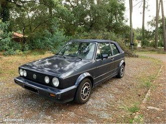 golf 1 quartet cabriolet karmann 1988 volkswagen