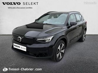 volvo xc40 electrique recharge 231 ch 1edt plus