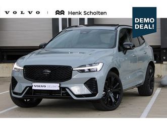 volvo xc60 - t6 plug-in hybrid awd plus black edition | panoramadak | 360 graden camera | google maps n