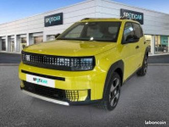 fiat grande panda electrique 113ch la prima