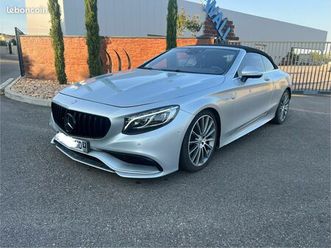 mercedes classe s 63 amg cabriolet 585v origine france full