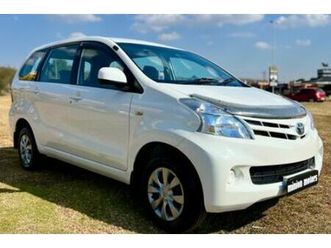 2012 toyota avanza 1.5 sx