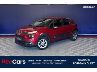 citroen c3 feel société 1.5 bluehdi 100cv