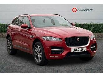 2017 jaguar f-pace 2.0 i4d r-sport (180ps) (awd) (start/stop) auto