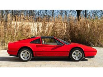 1986 ferrari 208 rosso manuel conduite à gauche in italie...