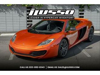 used 2012 mclaren mp4-12c base