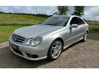 mercedes-benz clk 55 amg coupé svensksåld byte