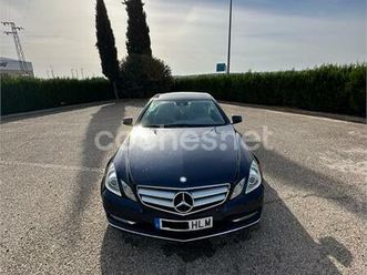 mercedes-benz clase e coupe e 350 cdi blue efficiency elegance