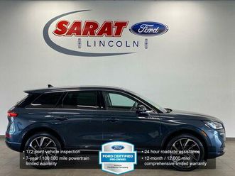 certified 2022 lincoln corsair reserve