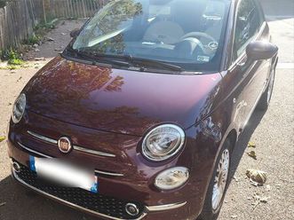 fiat 500 lounge bordeaux essence