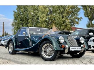 morgan plus4 csodaszép roadster. 20e mérfölddel. metálzöld fényezéssel
