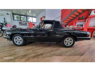 spider 1.6 asi vettura italiana