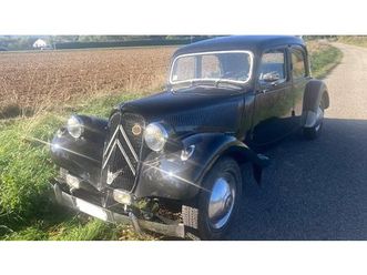 1954 citroen traction avant noir manuel, 3 vitesses condu...