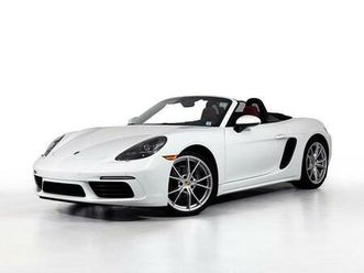 new 2025 porsche 718 boxster style edition