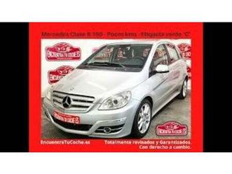 mercedes-benz clase b 160 sport edition autotronic
