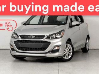 used 2022 chevrolet spark 1lt cvt w/ apple carplay, heated seats, rearview cam