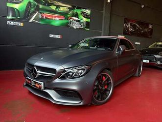 mercedes-benz clase c cabrio 63 amg s 7g plus