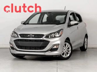 2022 chevrolet spark 1lt cvt w/ apple carplay, heated seats, rea