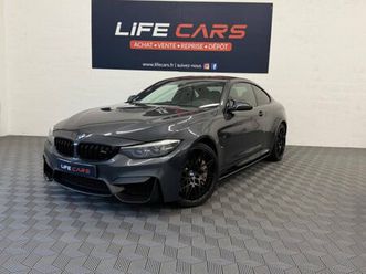 bmw m4 coupe (f82) lci 450ch pack competition dkg céramique origine france entretien