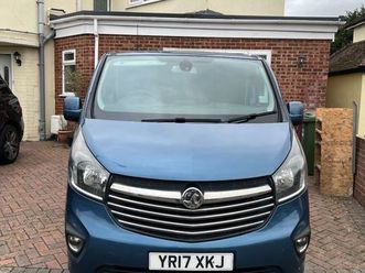 vauxhall, vivaro, panel van, 2017, manual, 1598 (cc)