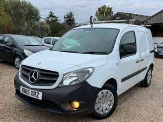 2015 mercedes-benz citan 1.5 109 cdi blueefficiency l2 euro 5 (start/stop) 5dr panel van diesel manual