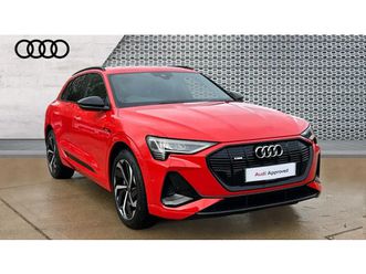 2021 audi e-tron 230kw 50 quattro 71kwh black edition 5dr auto