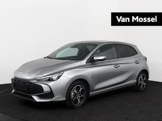 mg mg3 1.5 hybrid+ luxury | navi | led koplampen | stoel + stuurverwarming | carplay | 360 camera | adaptive cruise control |