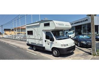fiat ducato 1.9 td 100 cv - auto caravana - mobilvetta driver - 6 lugares - 5 dormidas