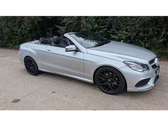 mercedes-benz, e class, convertible, 2014, semi-auto, 2987 (cc), 2 doors