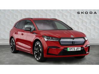 2023 skoda enyaq 195kw 80x sportline 82kwh 4x4 5dr auto