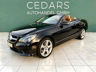 mercedes-benz e 220d cabriolet 9g-tronic sport led airscarf