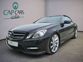 mercedes-benz e 500 cabrio*avantgarde*amg line*408ps