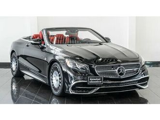 2017 mercedes-benz s-class - s650 maybach cabriolet
