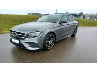 mercedes-benz e 400 d 4matic amg leder ils volldigitales-kombi