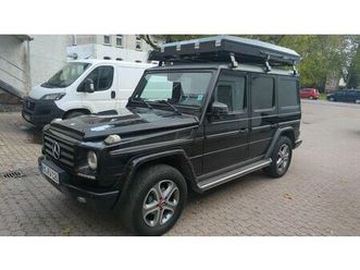mercedes-benz g350 dachzelt alucab, frontrunner, camping