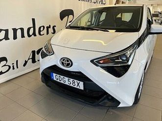 toyota aygo 5-dörrar 1.0 vvt-i x-play euro 6