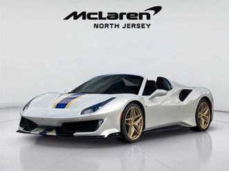 used 2020 ferrari 488 pista spider ramsey nj 07446