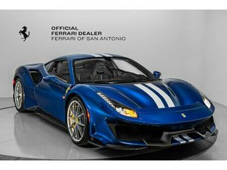 used 2020 ferrari 488 pista coupe san antonio tx 78257