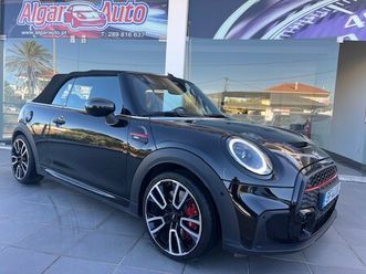 mini cabrio john cooper works plus auto desportiva