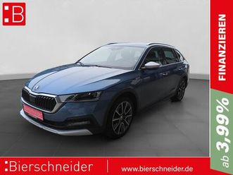 skoda octavia combi 2.0 tdi dsg 4x4 scout matrix acc