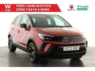 2022 vauxhall crossland 1.5 turbo d [120] ultimate 5dr auto hatchback diesel automatic