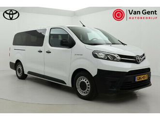 toyota proace electric shuttle 9 pers. long extra range cool 75 kwh | airco | cruise control | privacy glas | dab | bluetooth