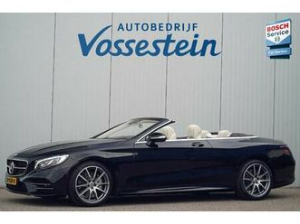 mercedes-benz s-klasse cabrio - 560 premium plus / amg line / nachtzicht / head-up / burmester / zeer compleet