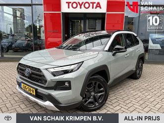 toyota rav4 2.5 hybrid awd adventure pano-/schuifdak innovation pack trekhaak