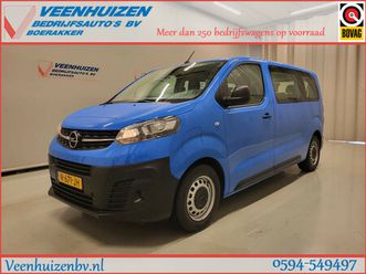 opel vivaro-e combi 50kwh l2/h1 9-personenbus 220km actieradius!