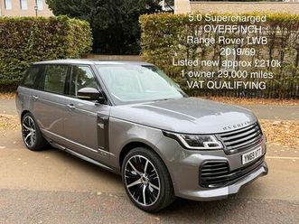 2019 land rover range rover 5.0 v8 p525 autobiography (lwb)